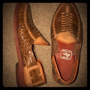 Genuine leather Sandals aka “Huaraches”